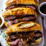 Flavorful Skirt Steak French Dip
