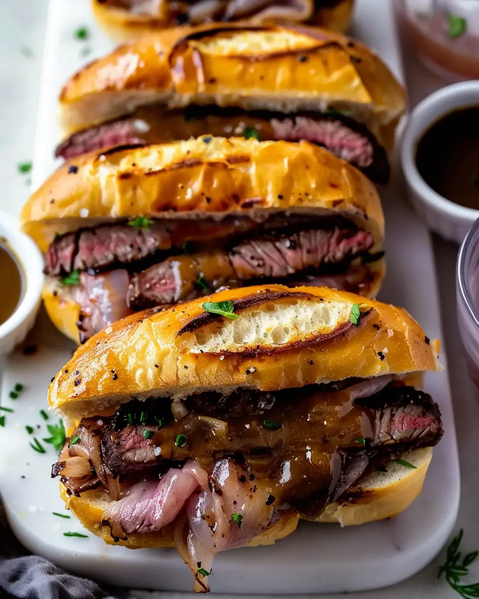 Flavorful Skirt Steak French Dip: A Juicy Homemade Delight