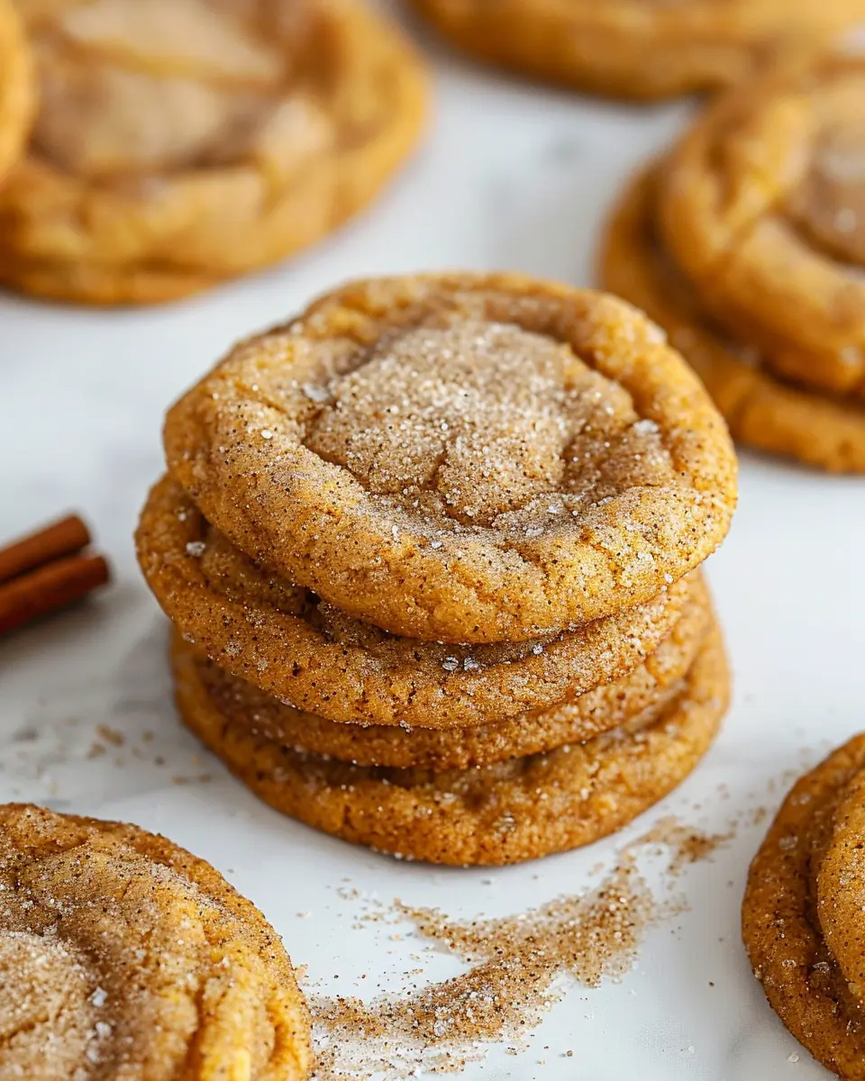 Brown Butter Pumpkin Snickerdoodle Cookies: The Best Fall Treats