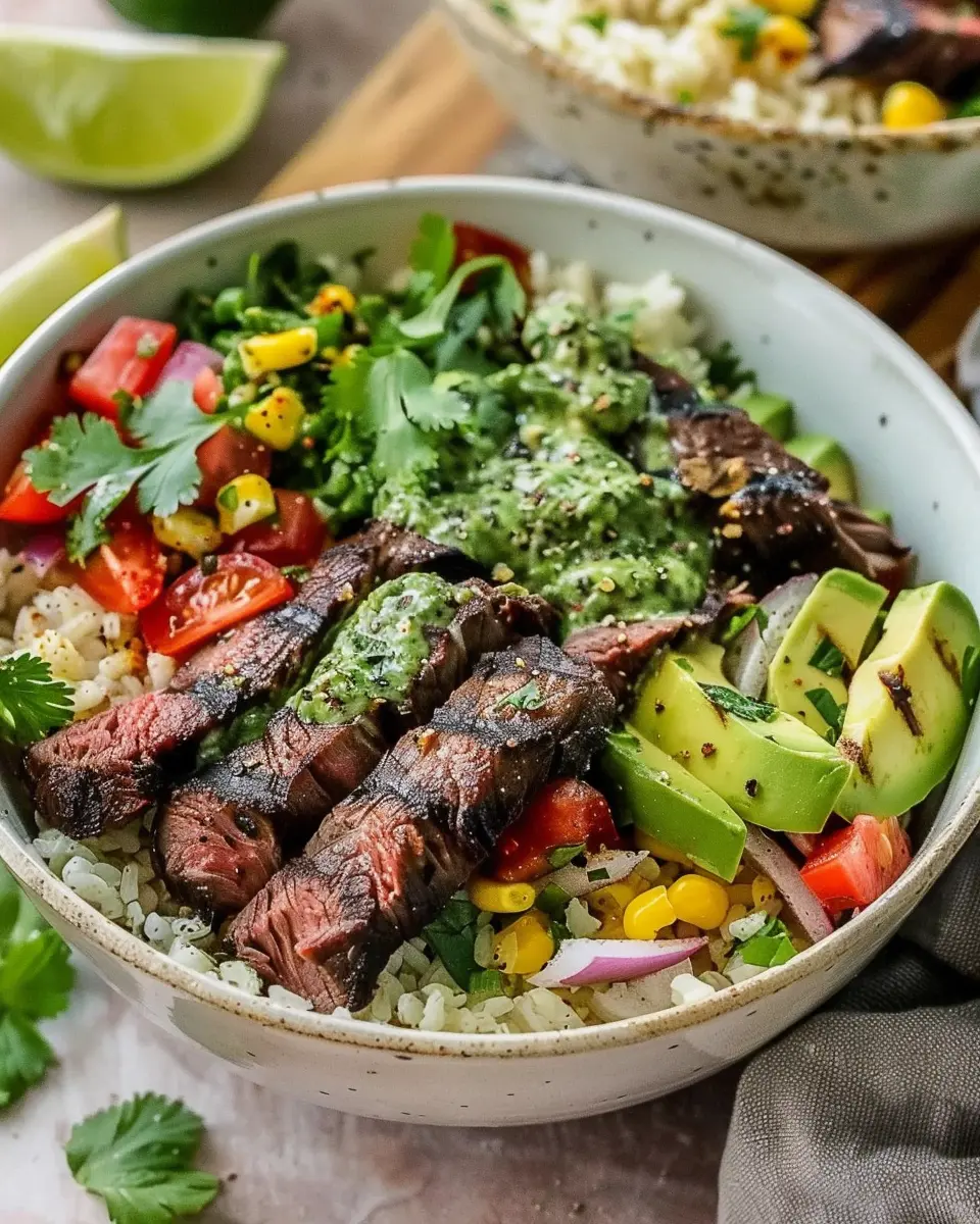 Cilantro Lime Steak Bowls: Quick, Flavorful Dinner Delight