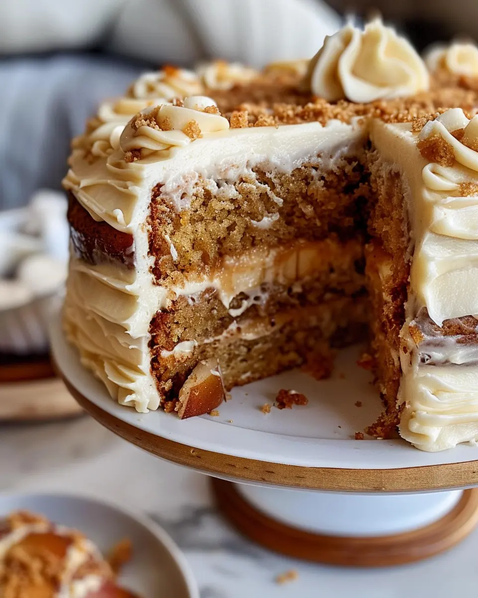 Fresh Apple Cake with Dreamy Cream Cheese Frosting Bliss