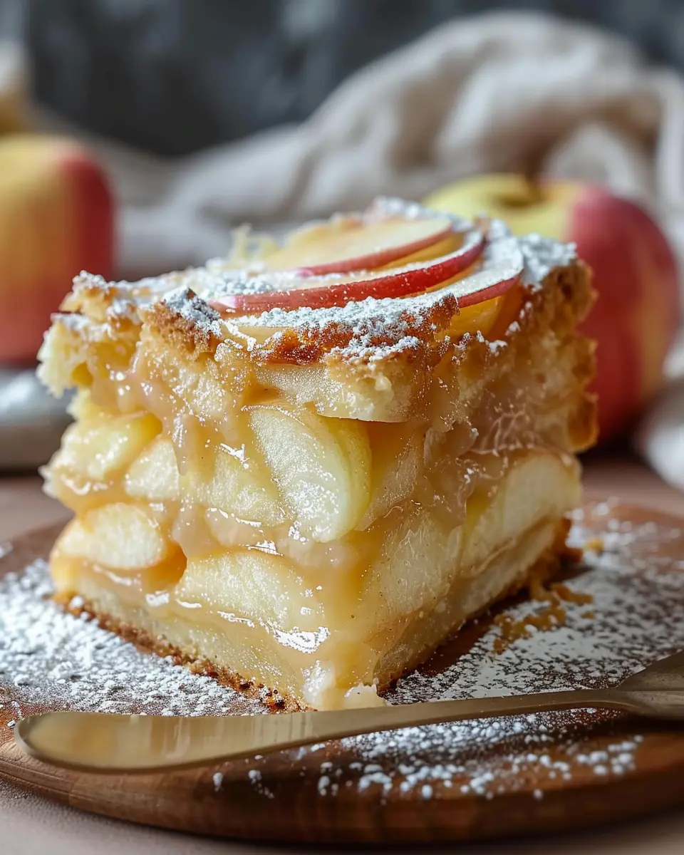French Apple Invisible Cake: Easy Recipe for Sweet Indulgence
