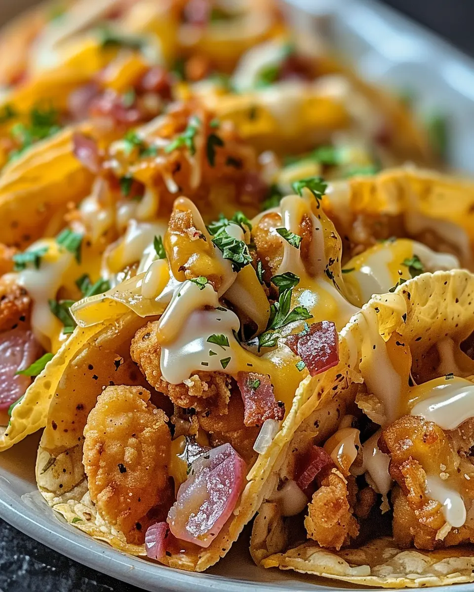 Crispy Chicken Wonton Tacos: Easy, Flavorful Party Pleaser