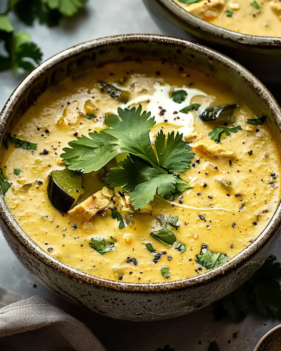 Cozy Roasted Poblano Soup: A Hearty and Wholesome Delight