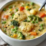 Veggie Pot Pie Soup