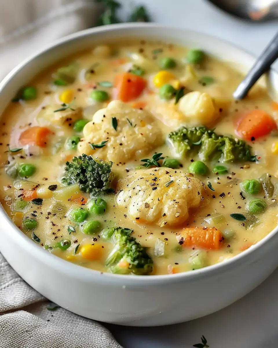 Veggie Pot Pie Soup: Easy Comfort Food Perfect for Cozy Nights