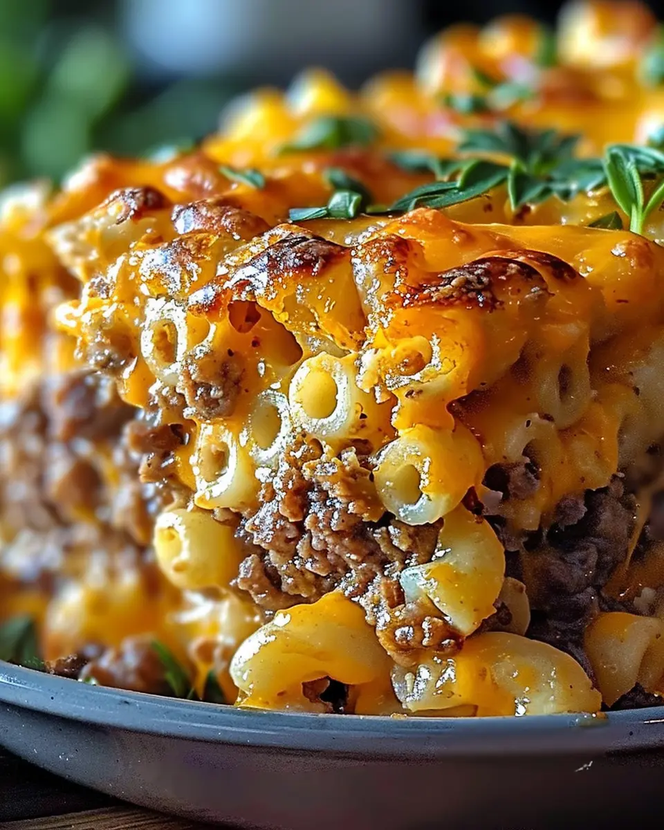 Mac and Cheese Meatloaf Casserole: An Indulgent Comfort Food Twist